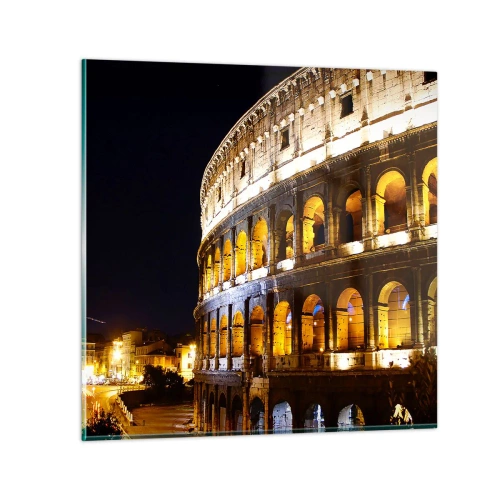 Impression sur verre - Image sur verre - Il est temps de commencer les Jeux - 60x60 cm