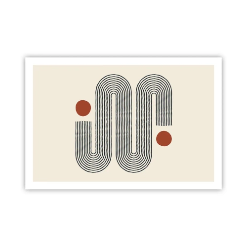 Affiche - Poster - Du début à la fin - 91x61 cm