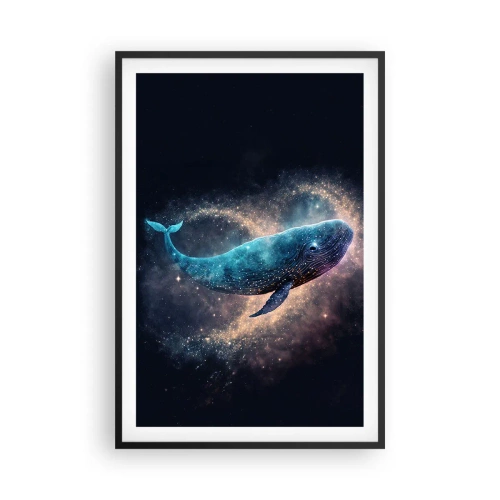 Affiche dans un cadre noir - Poster - Un tel monde existe… - 61x91 cm