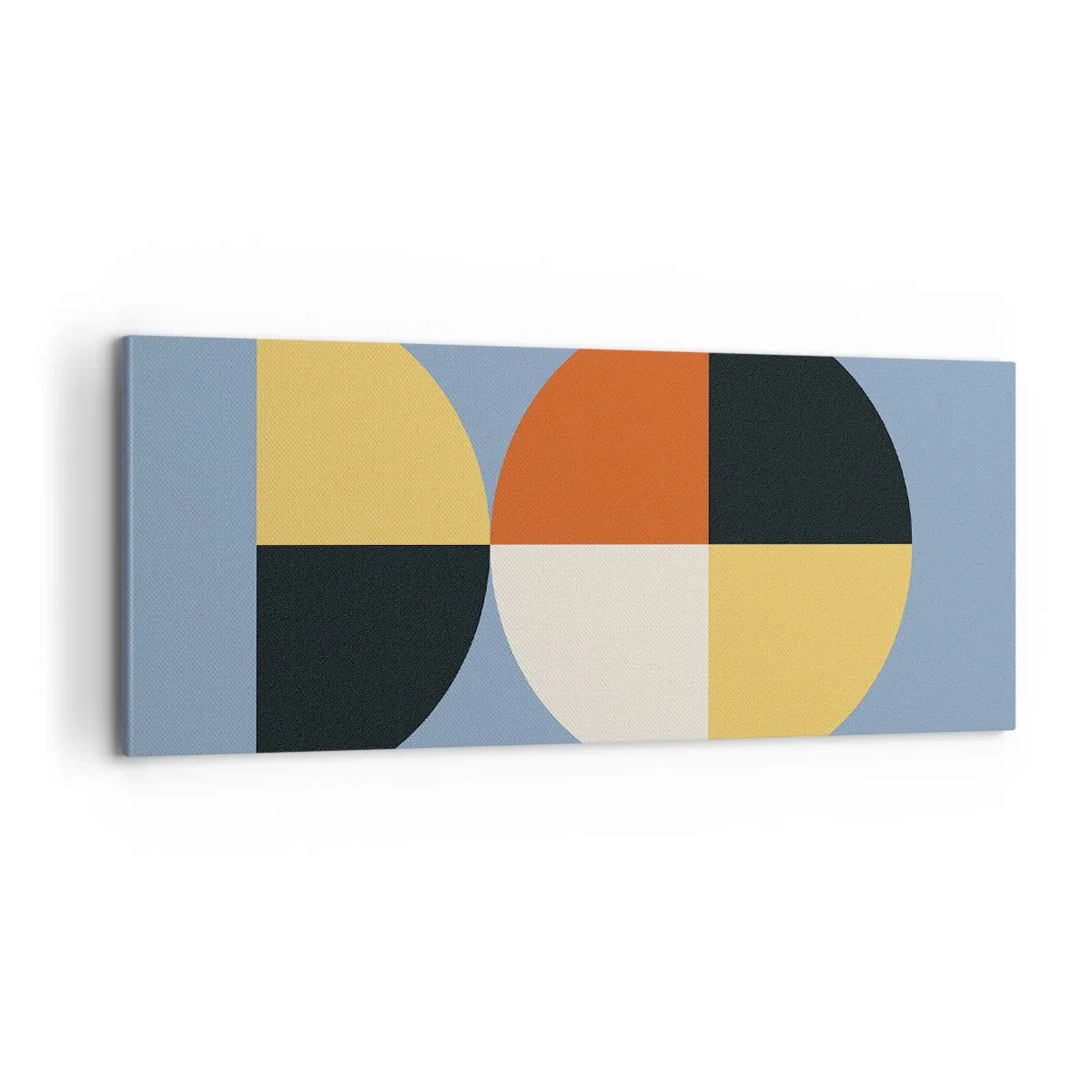 Impression sur toile - Image sur toile - Regarde et compte - 100x40 cm