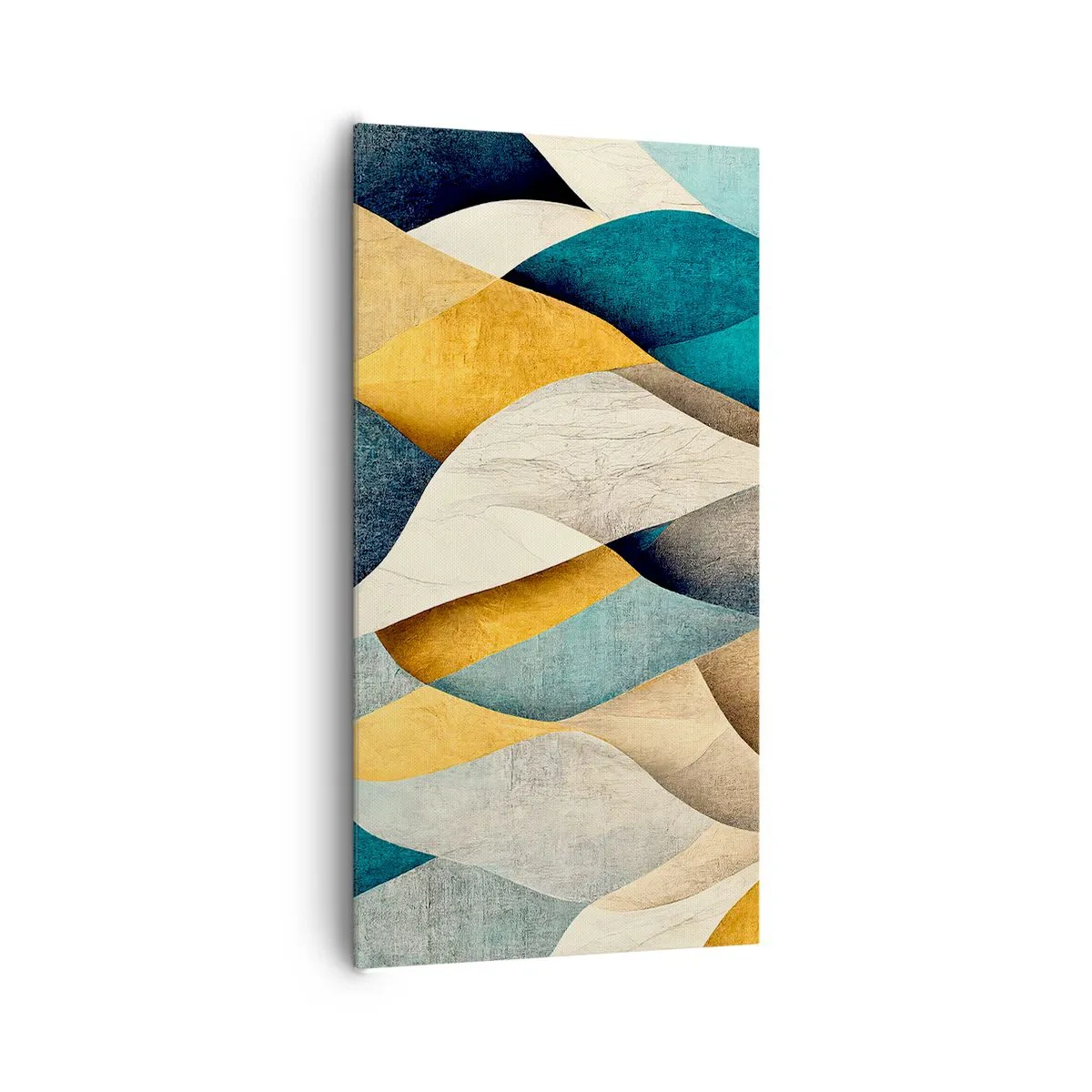 Impression sur toile - Image sur toile - Rythme et vague - 65x120 cm