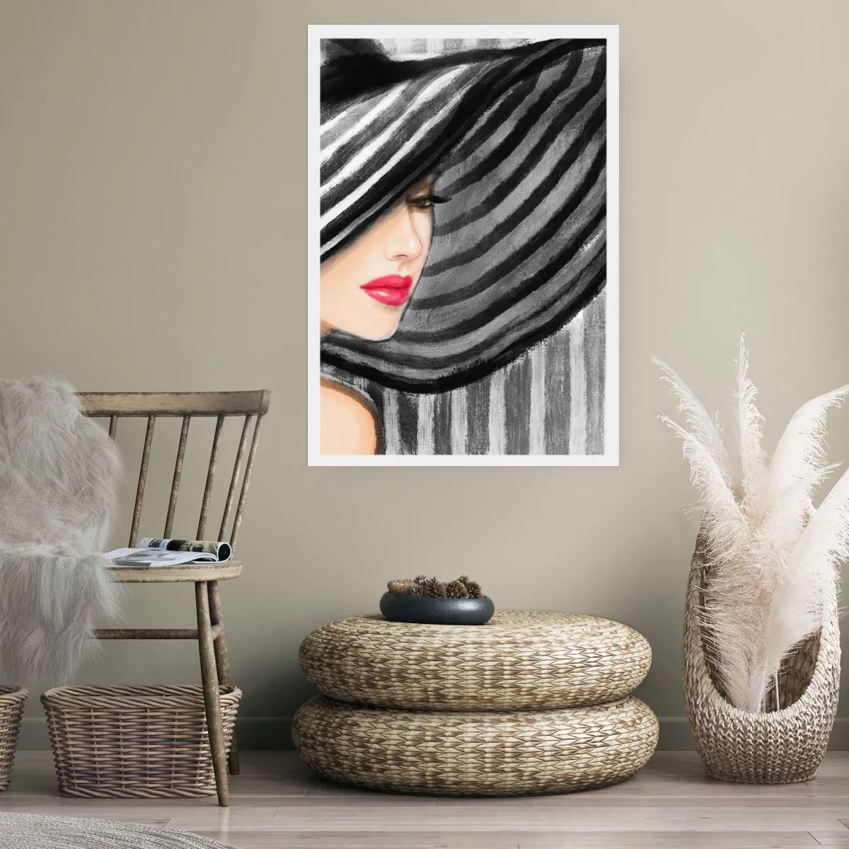 Affiche - Poster - Où te chercher ? - 70x100 cm