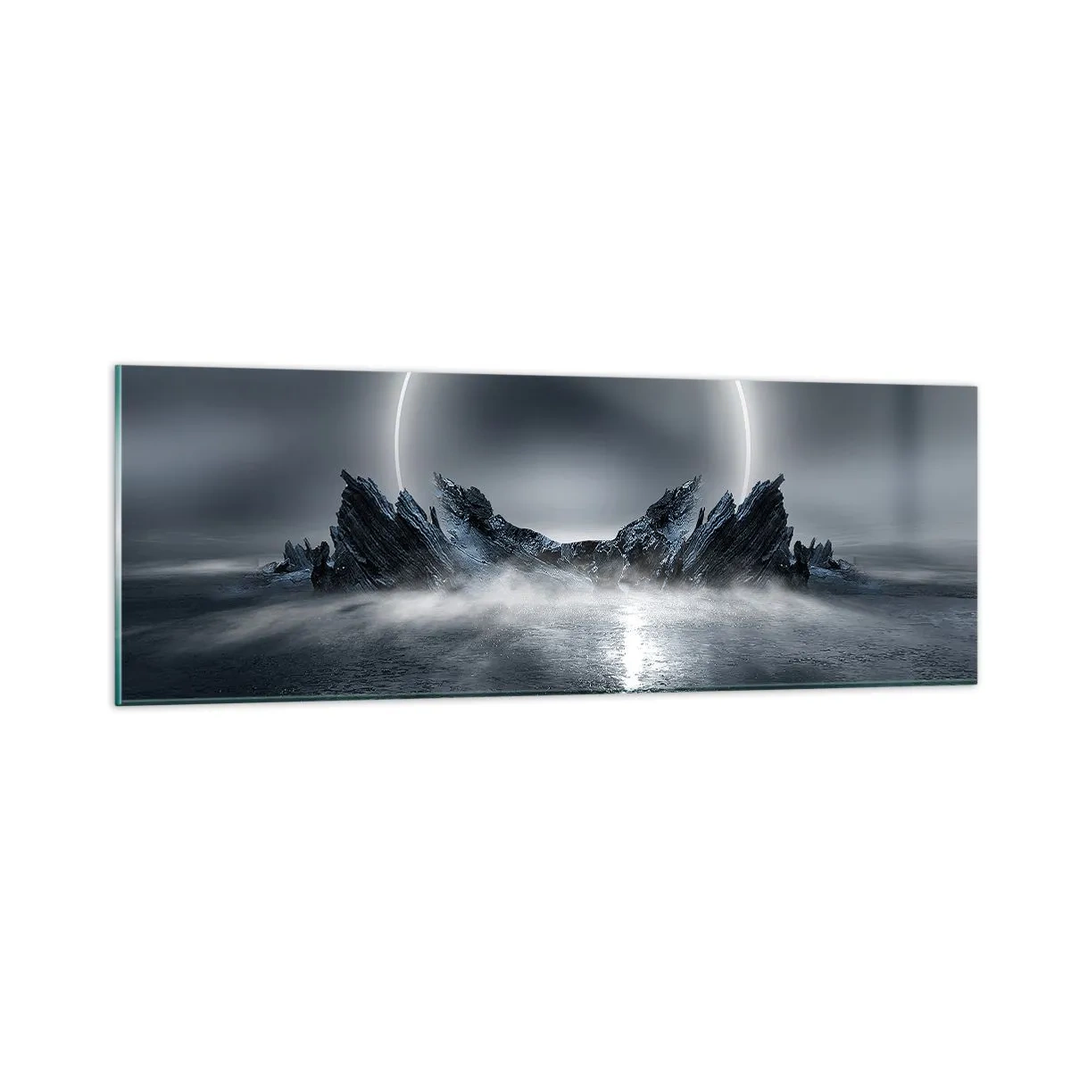 Impression sur verre - Image sur verre - La fin de l'histoire - 90x30 cm