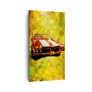 Impression sur toile - Image sur toile - Puissance enchantée dans les formes - 45x80 cm