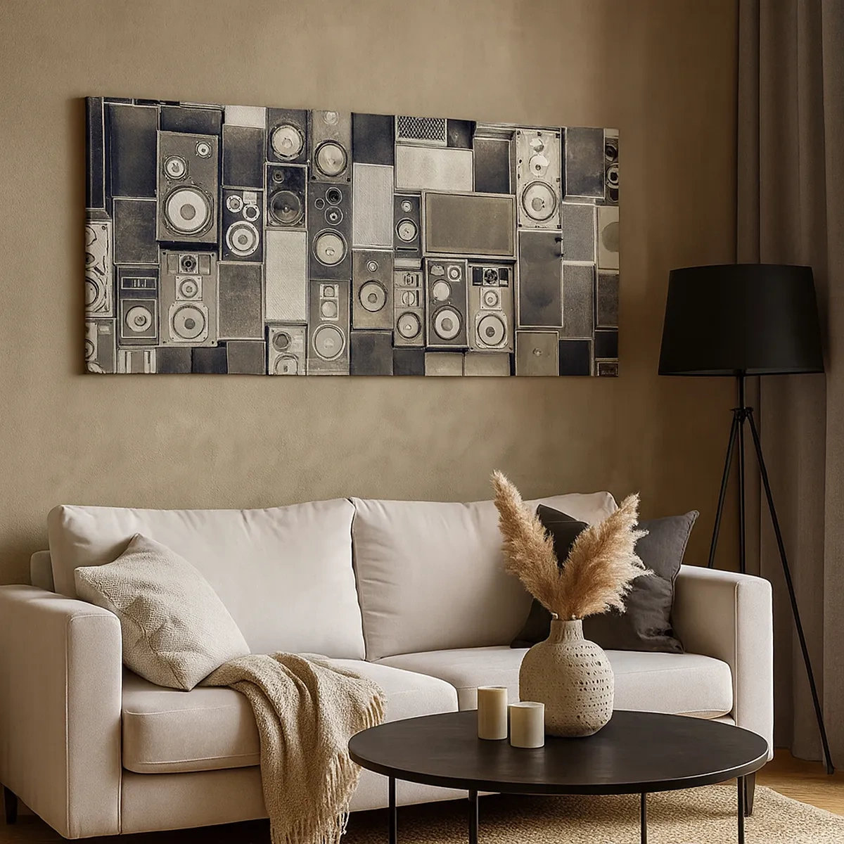 Impression sur toile - Image sur toile - Tout va bien - 30x30 cm