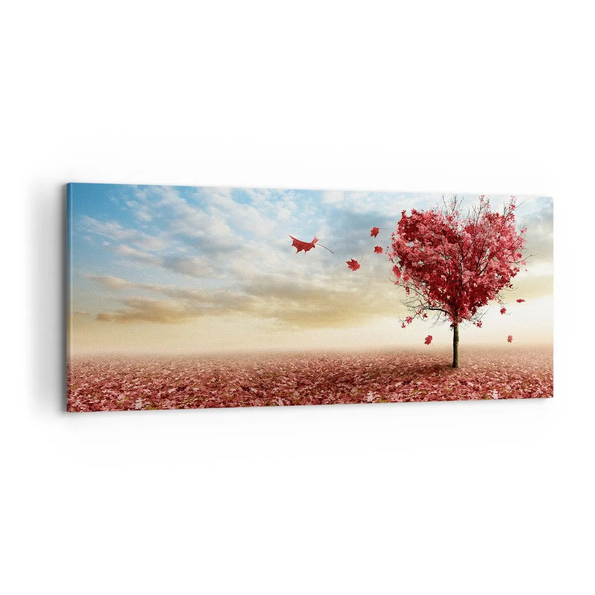 Impression sur toile - Image sur toile - Vous allez aussi aimer l'automne - 100x40 cm