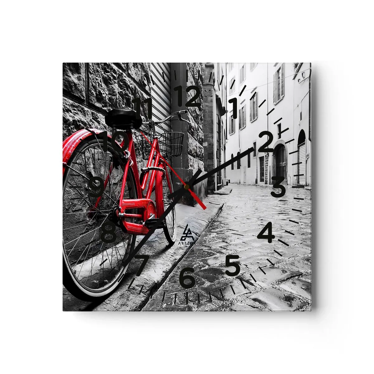 Horloge murale - Pendule murale - La vraie beauté ne vieillit pas - 40x40 cm