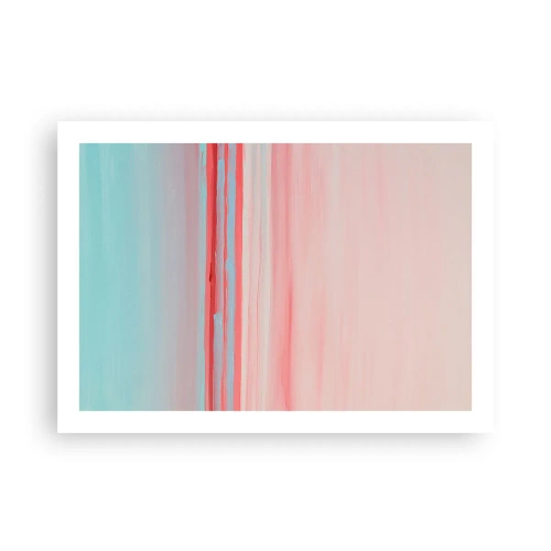 Affiche - Poster - Abstraction à l'aube - 70x50 cm