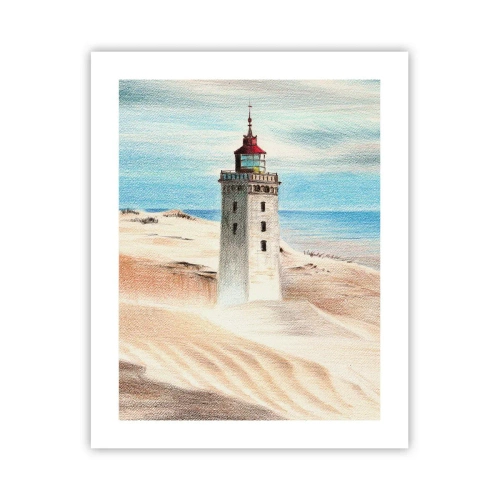 Affiche - Poster - Toujours regarder la mer - 40x50 cm