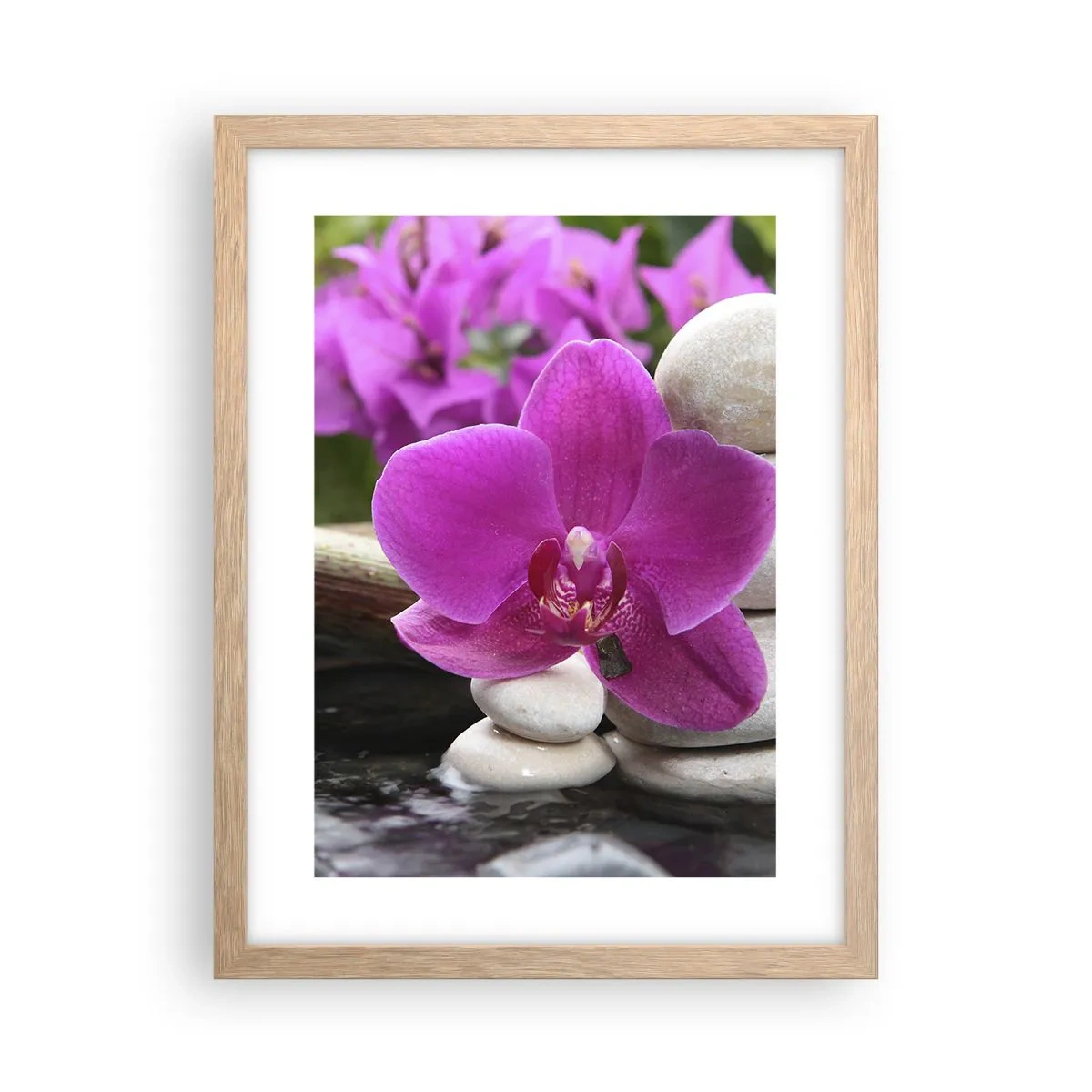 Affiche dans un chêne clair - Poster - Tu te reposes déjà - 30x40 cm