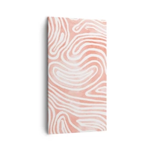 Impression sur toile - Image sur toile - Dans le labyrinthe de corail - 45x80 cm