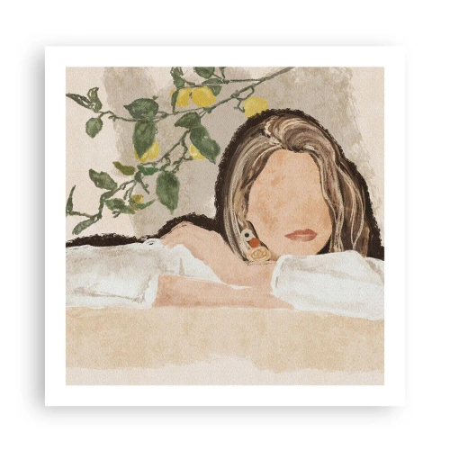 Affiche - Poster - La beauté du sud - 60x60 cm