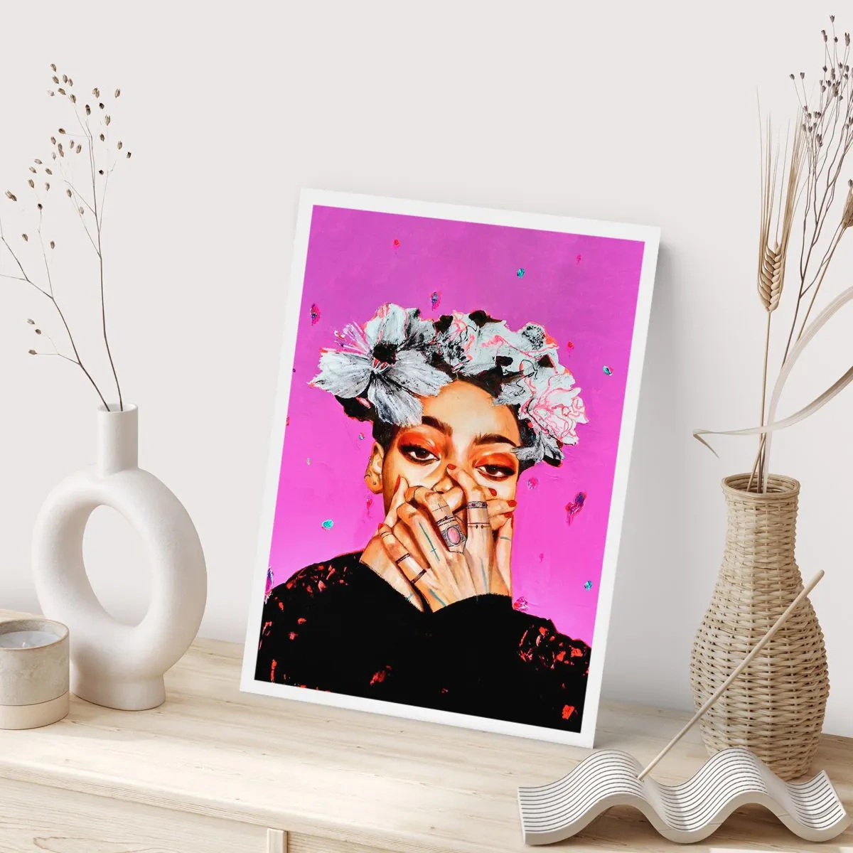 Affiche - Poster - Un peu fou - 40x50 cm