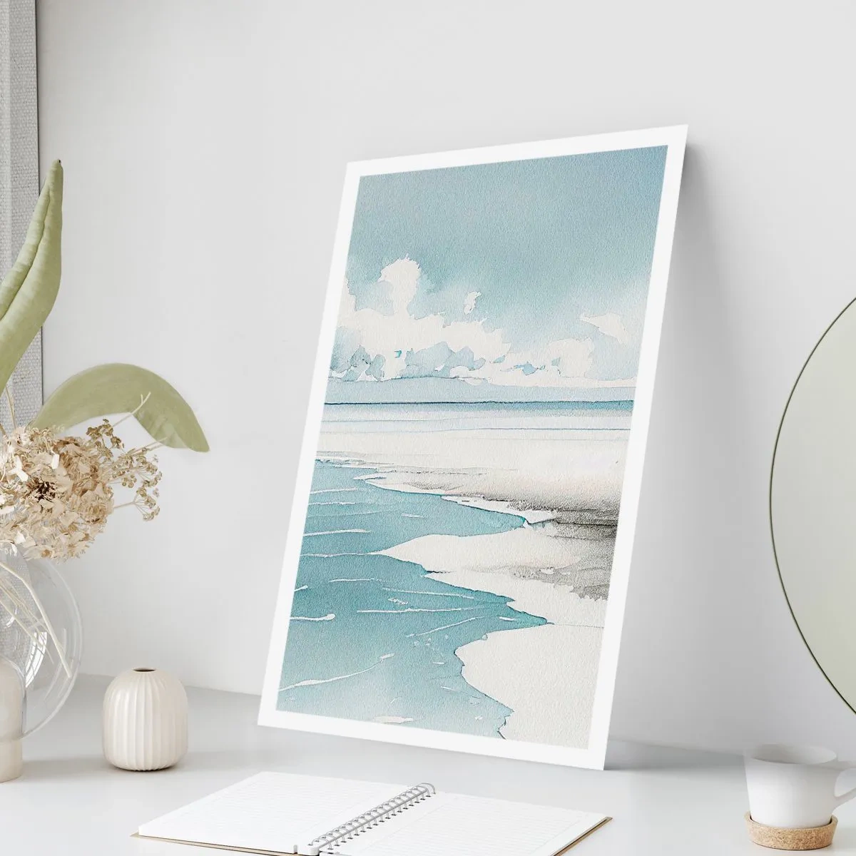 Affiche - Poster - Marée douce - 40x50 cm