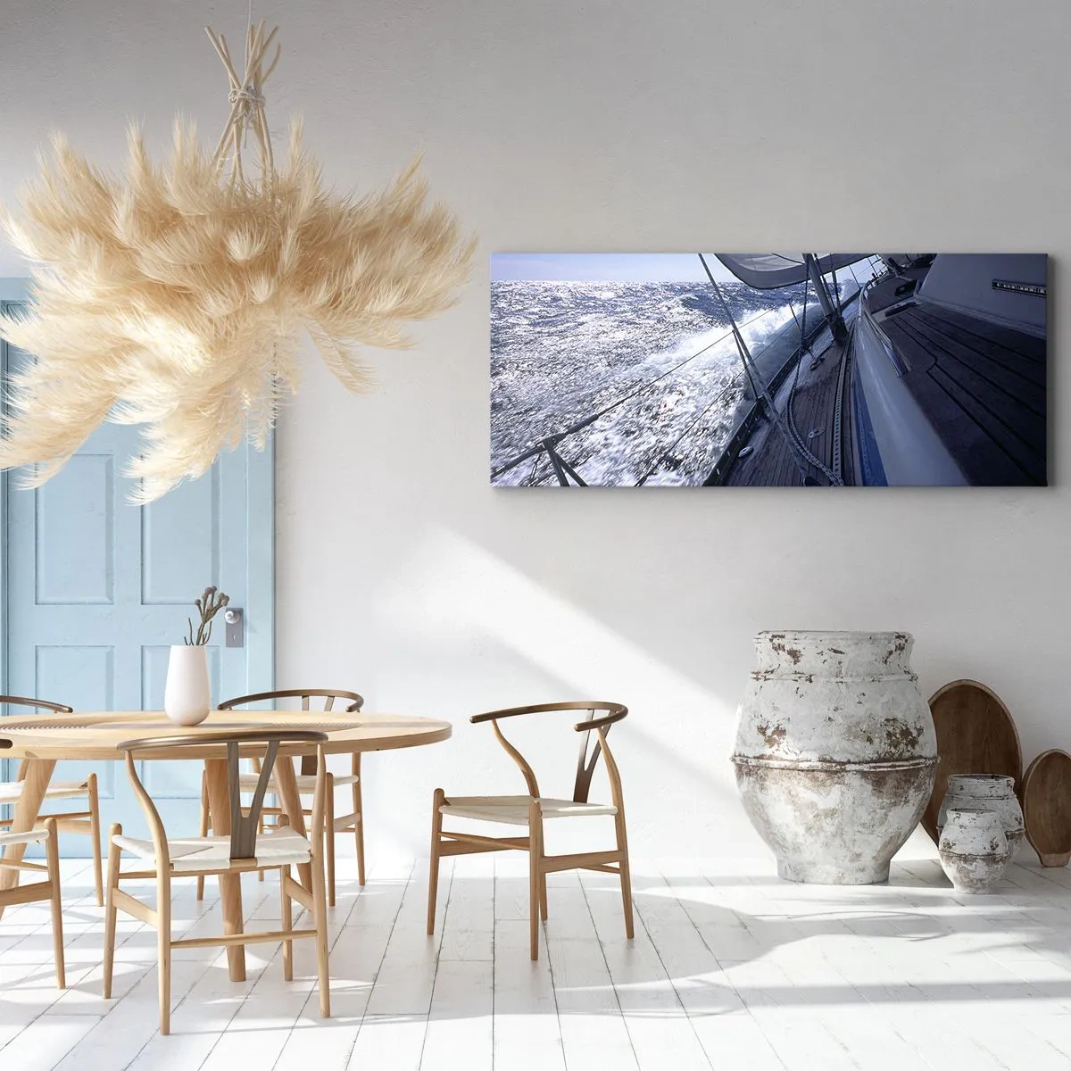 Impression sur toile - Image sur toile - Je sais ce que c'est d'être un oiseau - 90x30 cm