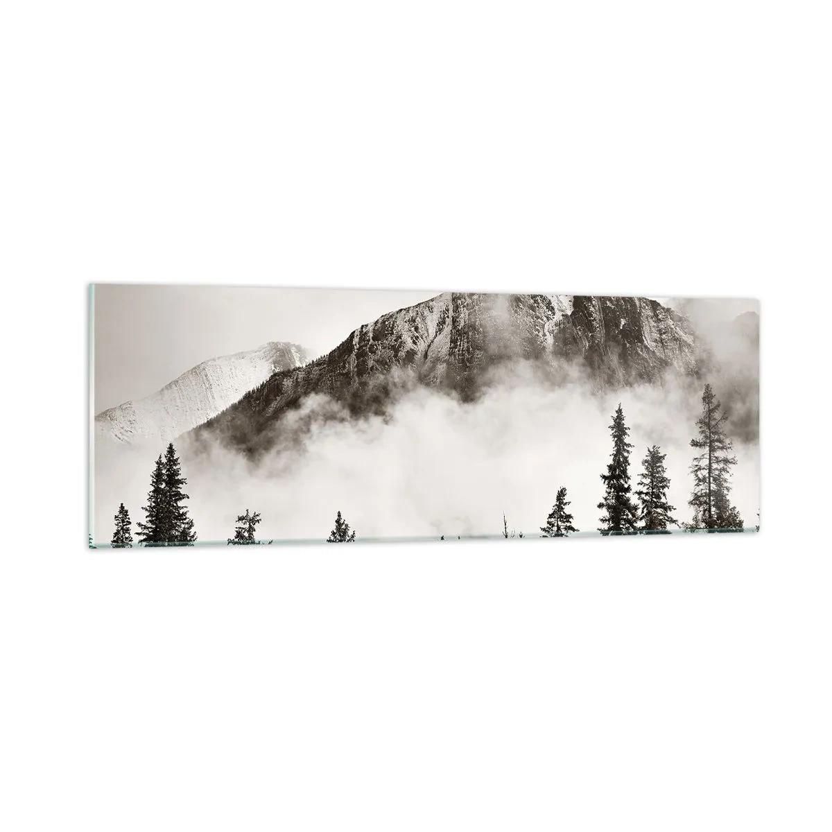 Impression sur verre - Image sur verre - Seigneur de granite - 90x30 cm