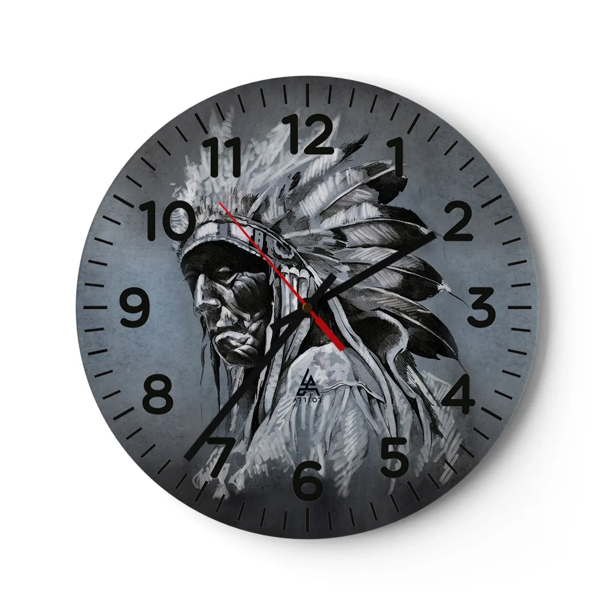Horloge murale - Pendule murale - Retour aux sources - 30x30 cm