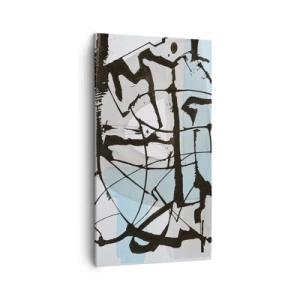 Impression sur toile - Image sur toile - Bleu malgré tout - 45x80 cm