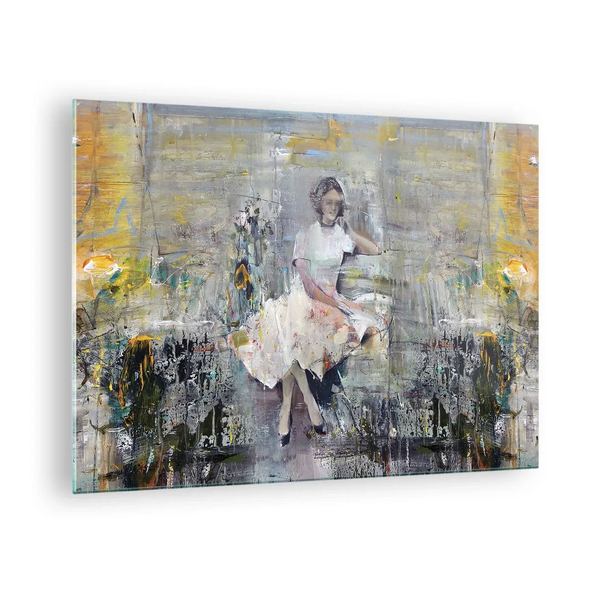 Impression sur verre - Image sur verre - Classique et moderne - 70x50cm - Classique et moderne - Décoration murale moderne pour le salon et la chambre ARTTOR