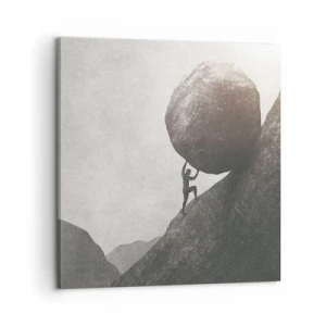 Impression sur toile - Image sur toile - Je crois contre tout espoir - 60x60 cm