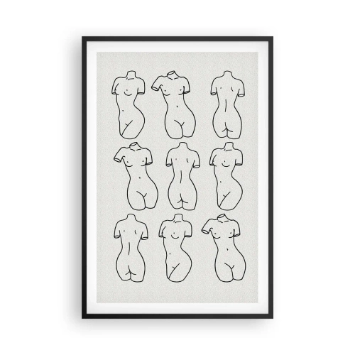 Affiche dans un cadre noir - Poster - Seulement Vénus - 61x91 cm