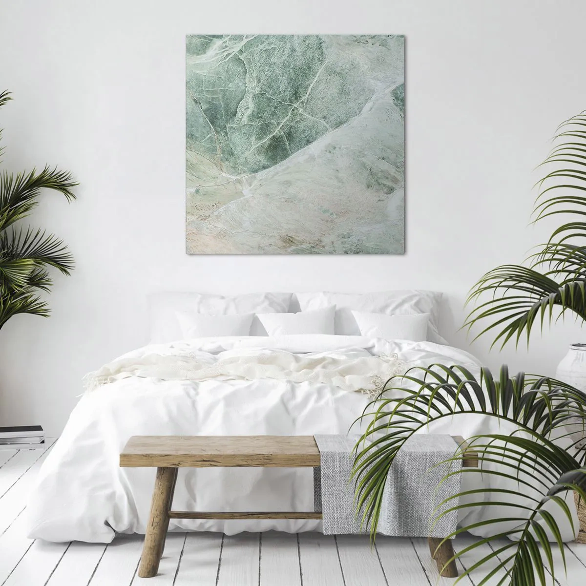 Impression sur toile - Image sur toile - La noble froideur de la pierre - 60x60 cm