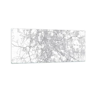 Impression sur verre - Image sur verre - Cercle romain - 100x40 cm