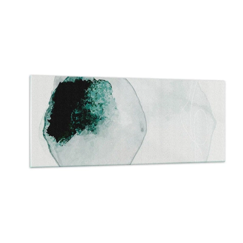 Impression sur verre - Image sur verre - Dans une goutte d'eau - 100x40 cm