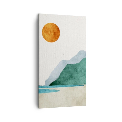 Impression sur toile - Image sur toile - Le paysage comme il se doit - 45x80 cm