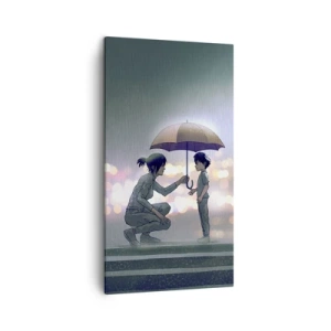 Impression sur toile - Image sur toile - Et maintenant, tout va bien - 45x80 cm
