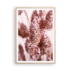 Affiche dans un chêne clair - Poster - Apparemment discret - 70x100 cm