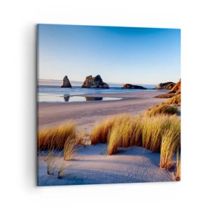 Impression sur toile - Image sur toile - Pour les chercheurs de paix - 50x50 cm