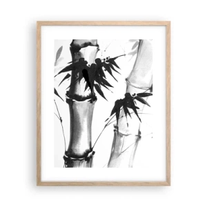 Affiche dans un chêne clair - Poster - Gros plan sur l'orient - 40x50 cm