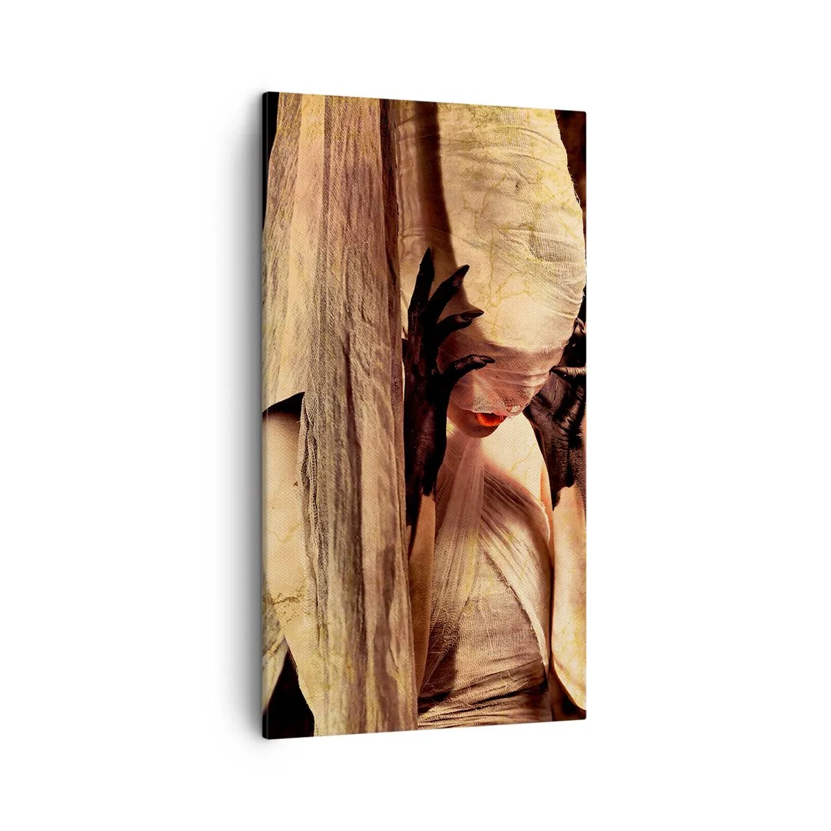 Impression sur toile - Image sur toile - Entre le bon et le mauvais - 45x80 cm