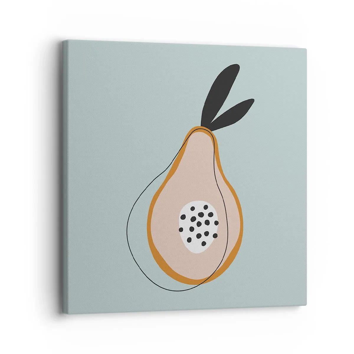 Impression sur toile - Image sur toile - Pénétrer la nature des choses - 30x30 cm