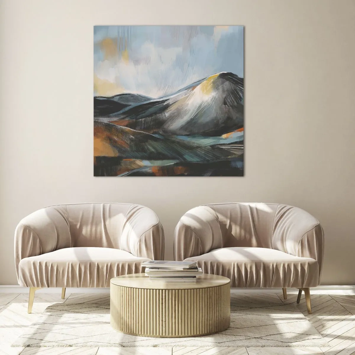 Impression sur verre - Image sur verre - Brut et beau - 30x30 cm