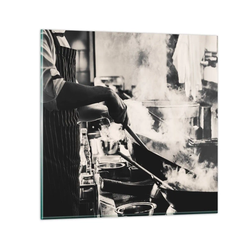Impression sur verre - Image sur verre - Alchimie des saveurs - 30x30 cm