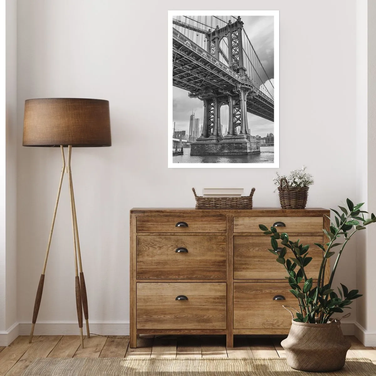 Affiche - Poster - Au coeur de la ville - 40x50 cm