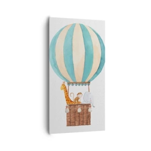 Impression sur toile - Image sur toile - Voyage fantastique - 65x120 cm