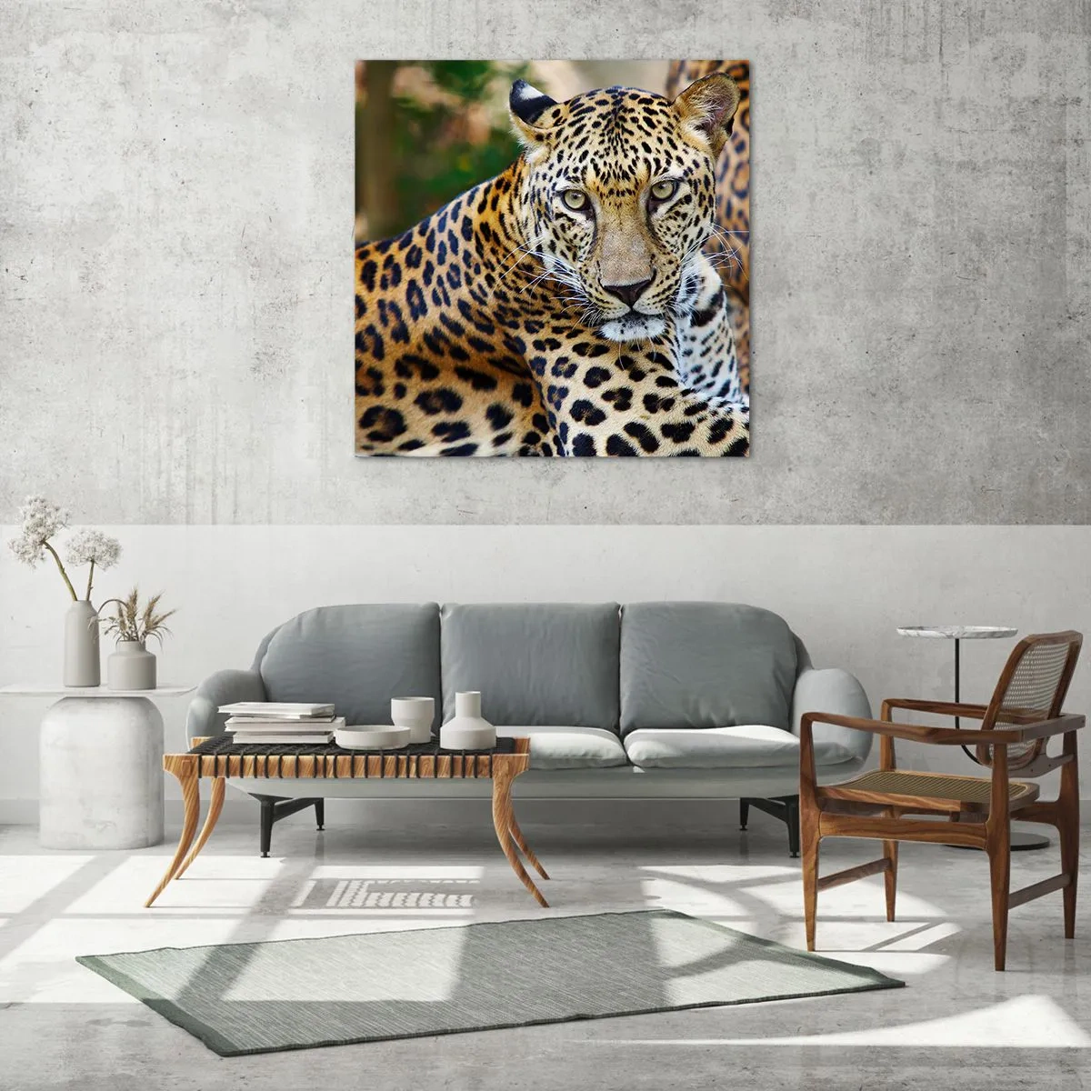 Impression sur verre - Image sur verre - Sauvage et calme - 60x60 cm