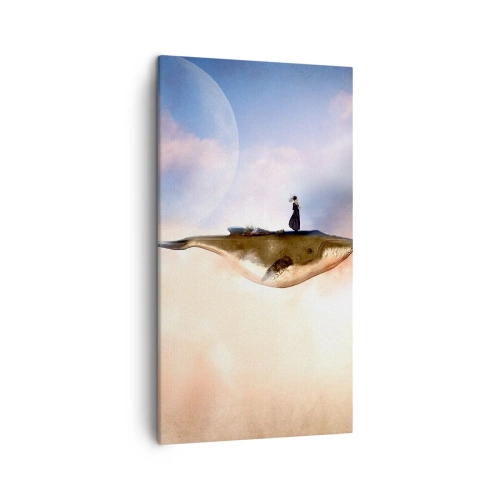 Impression sur toile - Image sur toile - Voyage irréel - 45x80 cm