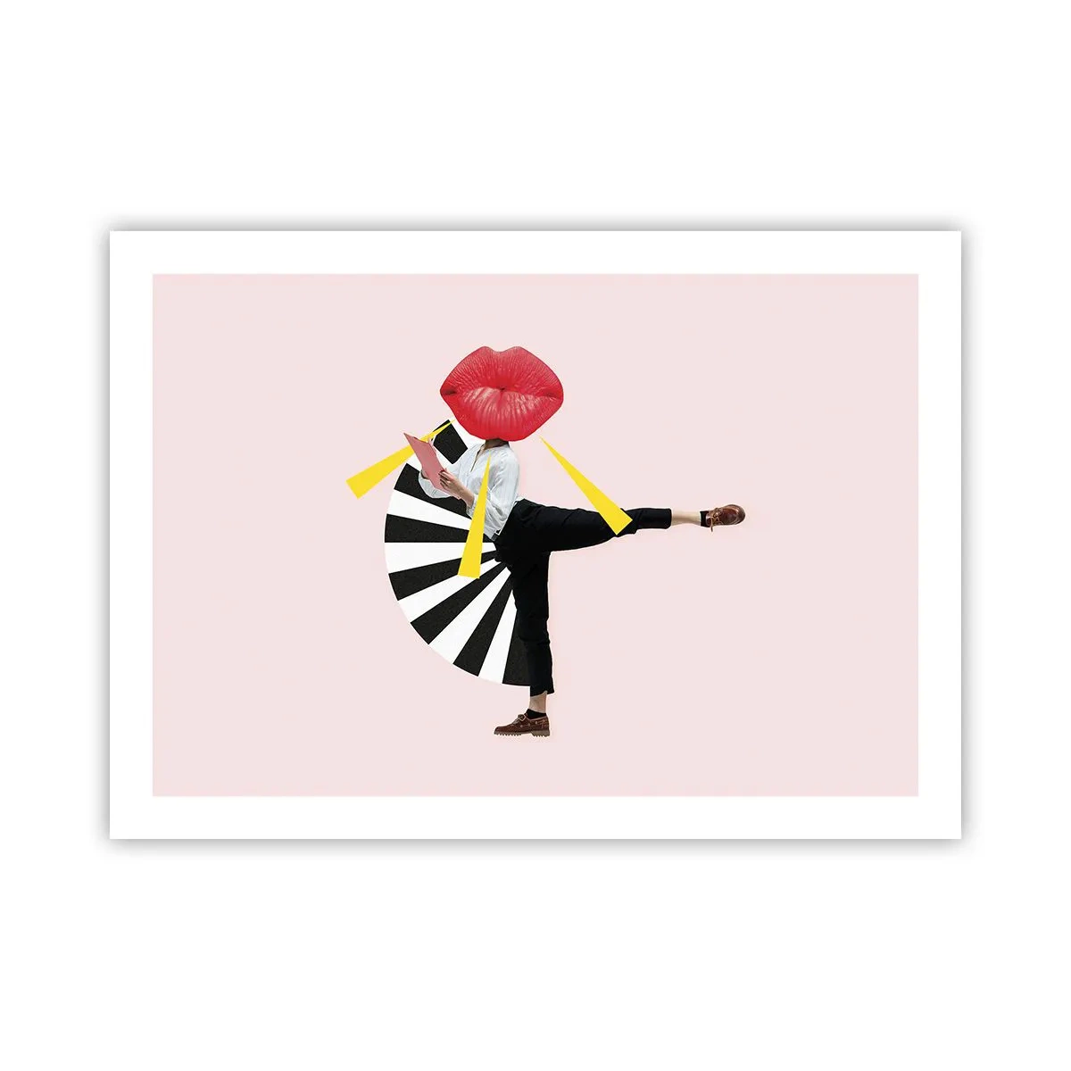 Affiche - Poster - Pop-art surréaliste - 70x50 cm