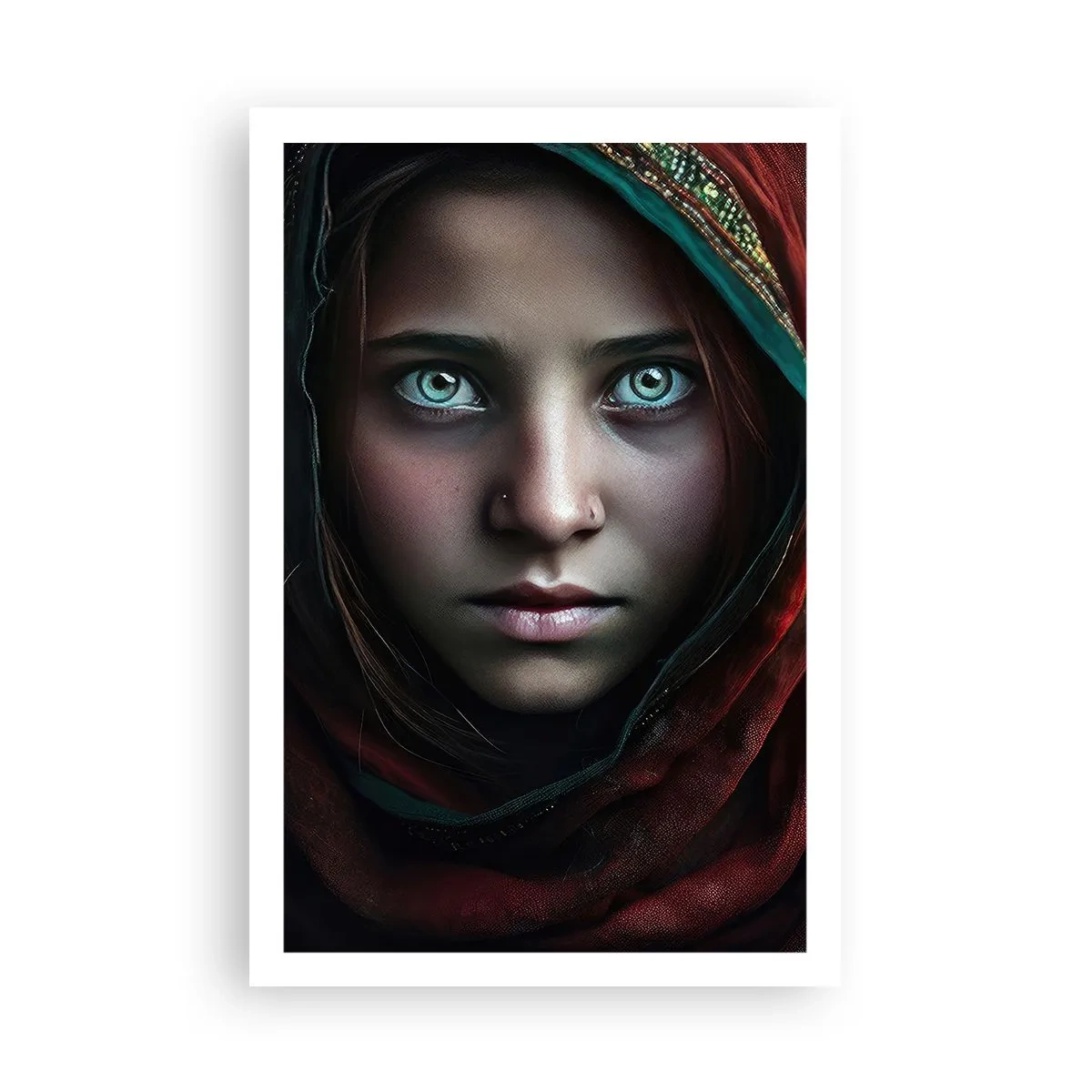 Affiche - Poster - Princesse orientale - 61x91 cm