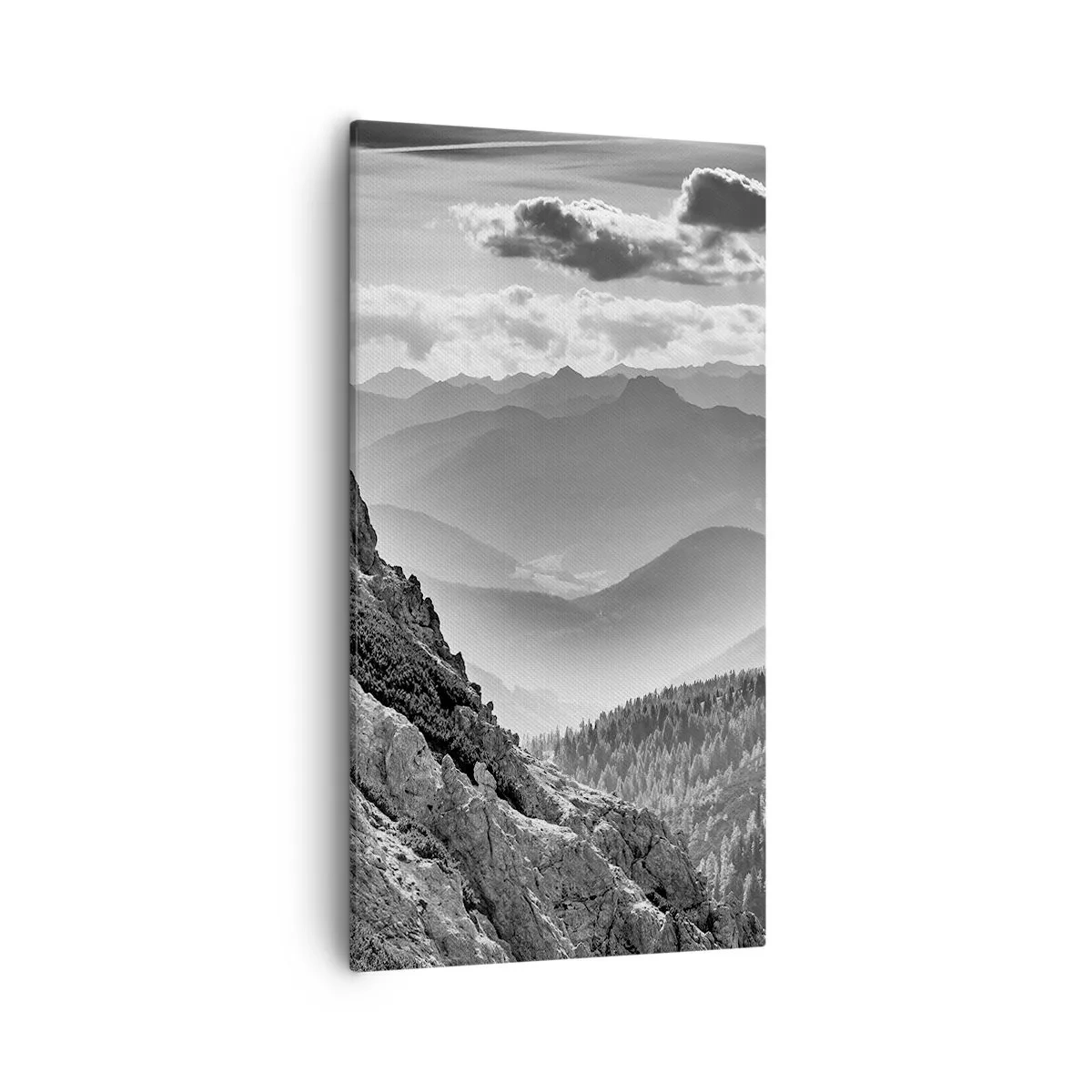 Impression sur toile - Image sur toile - Jusqu'à l'horizon - 55x100 cm