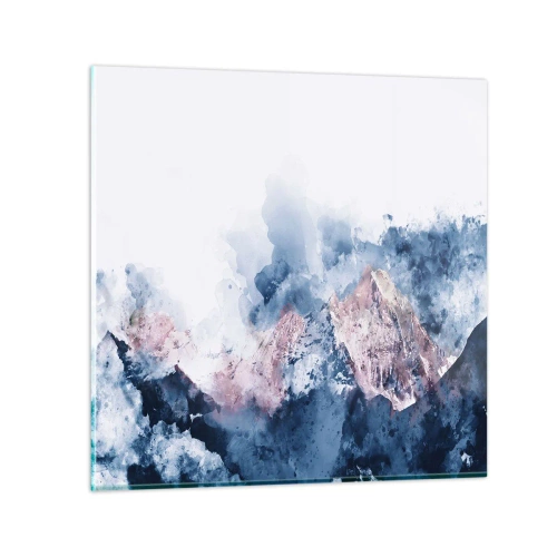 Impression sur verre - Image sur verre - Ce sont des sommets ! - 70x70 cm
