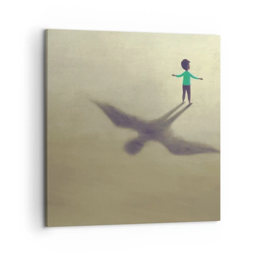 Impression sur toile - Image sur toile - Héros du futur - 50x50 cm