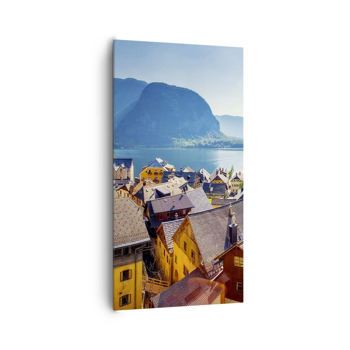 Impression sur toile - Image sur toile - ça ne pourrait pas être plus pittoresque - 65x120 cm