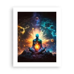 Affiche - Poster - Paix cosmique - 40x50 cm