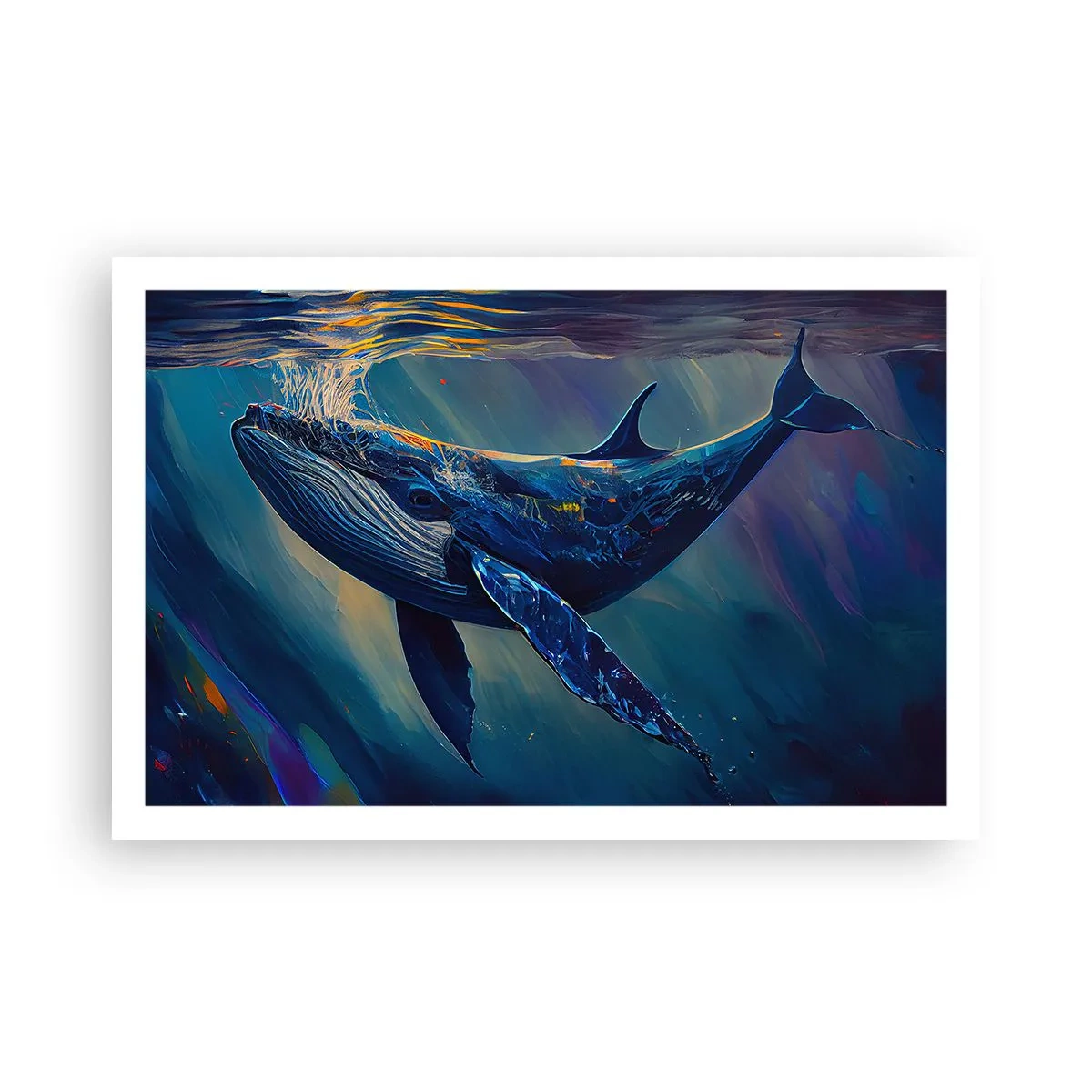 Affiche - Poster - Bienvenue dans mon monde - 91x61 cm