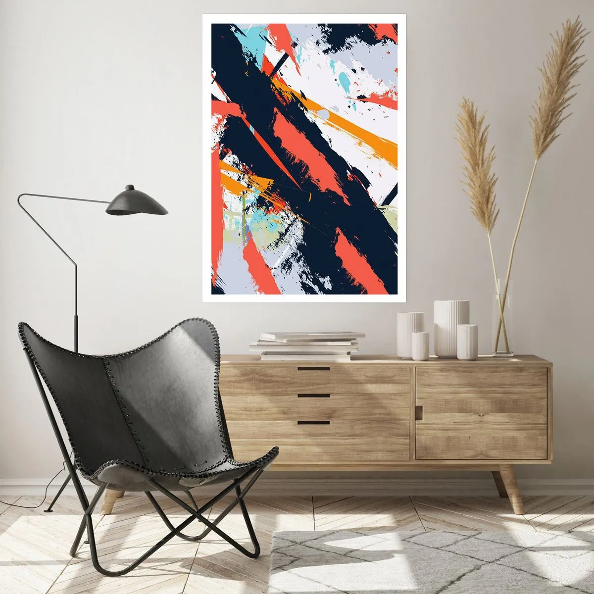 Affiche - Poster - Composition dynamique - 70x100 cm